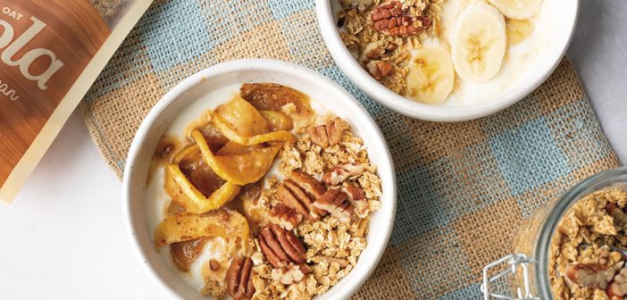 Salted Caramel and Pecan Granola