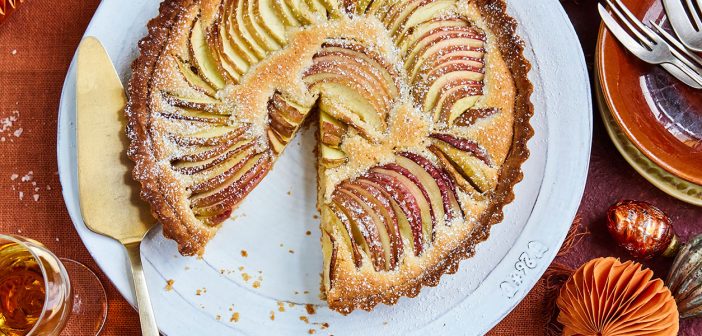 Spiced Apple Frangipane Tart